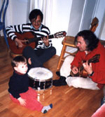 Gerald, Miro and Victor jamming