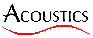 Acoustics Logo